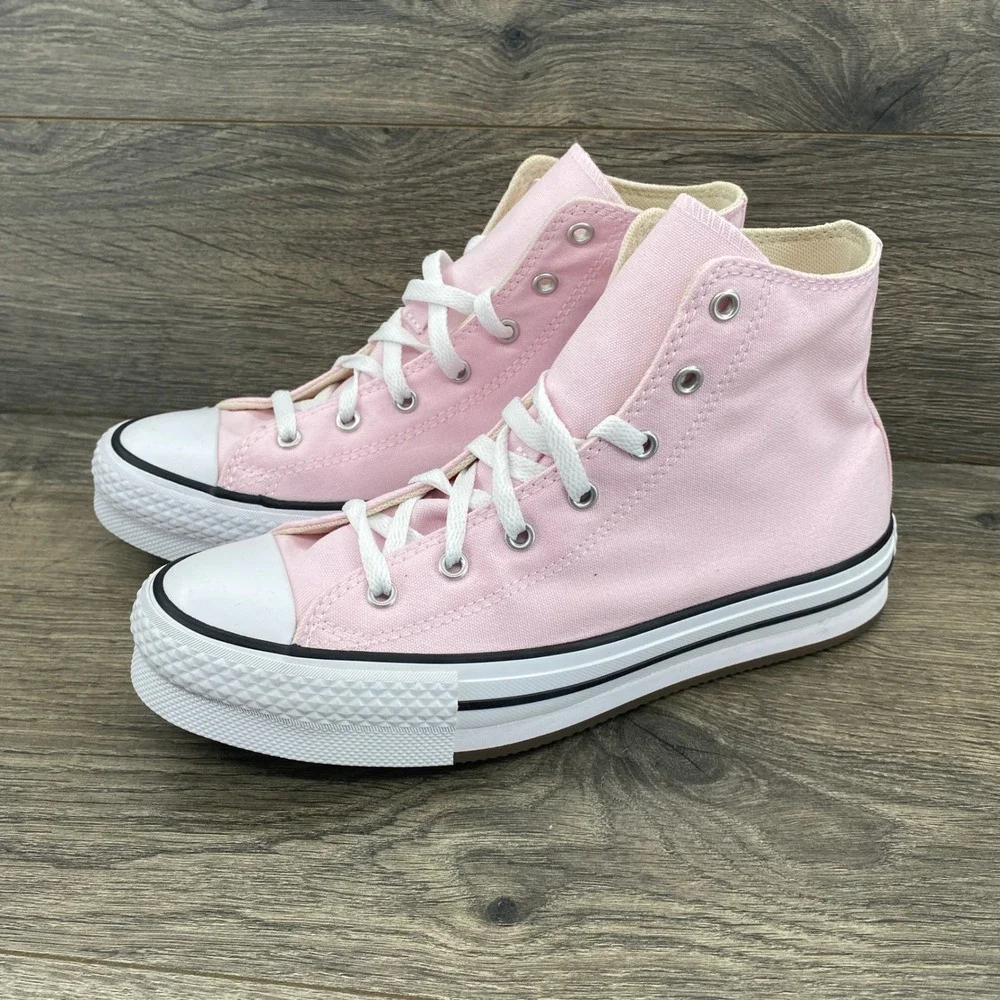 Converse Chuck Taylor All Star Platform High Top Kids 6.5 Pink Canvas A11831F